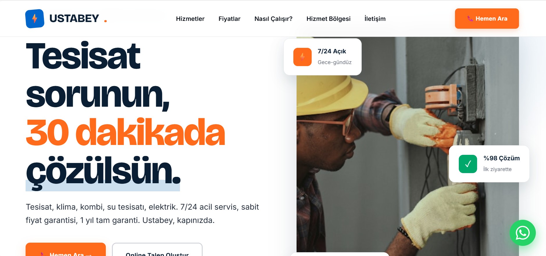 Tesisat Servisi